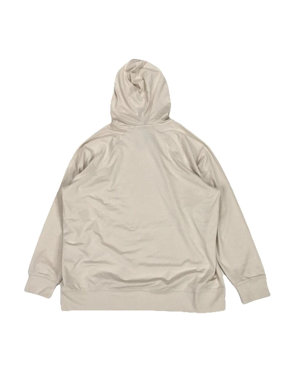 Vuori Halo Oversized Hoodie Small S Beige Pullover Sweatshirt Dreamknit VW279 - Picture 2 of 3